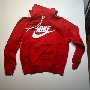 Men’s Nike Red Sweatshirt with White Accents Small